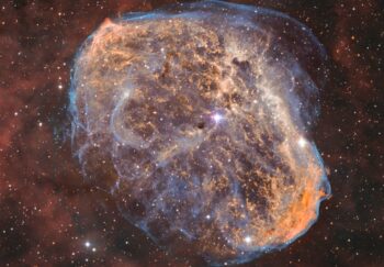How Was the Crescent Nebula Formed?