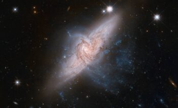 The Perspective Play Captured by the Hubble Space Telescope ✨
