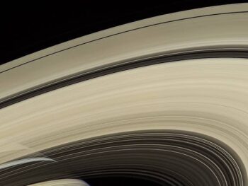 Saturn Is "Devouring" Its Own Rings