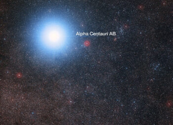 A million particles of matter from Alpha Centauri have already entered the Solar System A million particles of matter from Alpha Centauri have already entered the Solar System