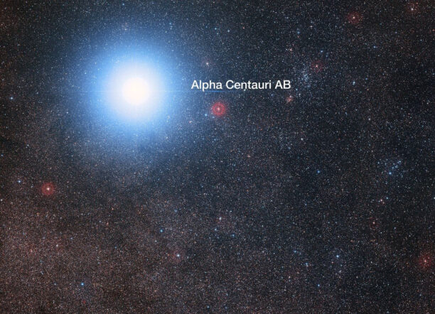 A million particles of matter from Alpha Centauri have already entered the Solar System