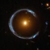 One of the Most Massive Black Holes in the Universe Found in the "Cosmic Horseshoe"