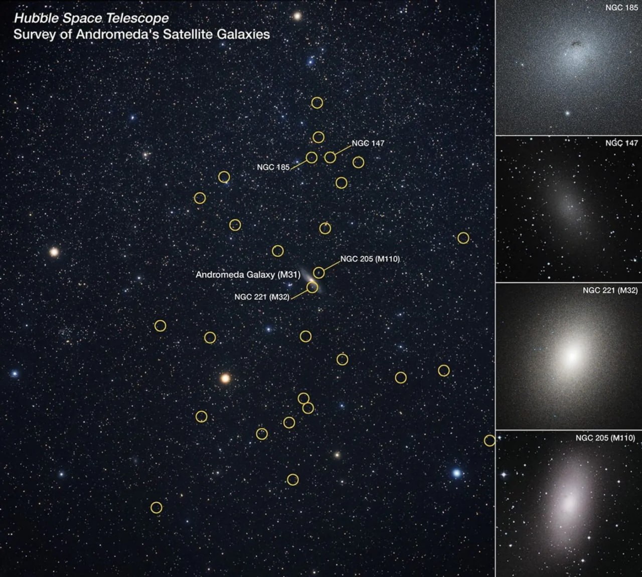 Hubble Discovers Something Strange Happening Around Andromeda, Leaving Scientists Puzzled