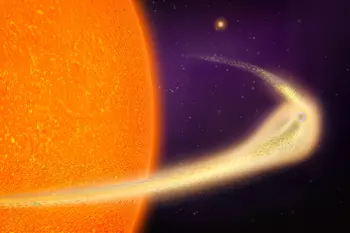 Evaporating Planet: Astronomers Observe Comet-Like Demise of a Distant World