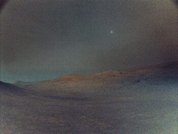 Martian Night: Perseverance Captures Deimos